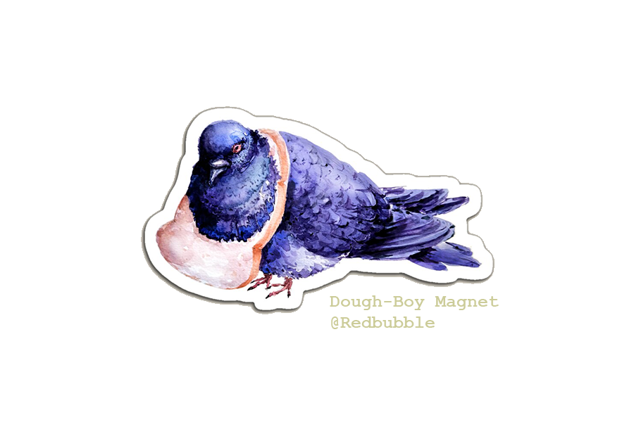 Fat Pidgeon magnet